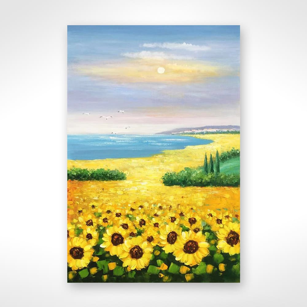 인테리어 그림 해바라기섬