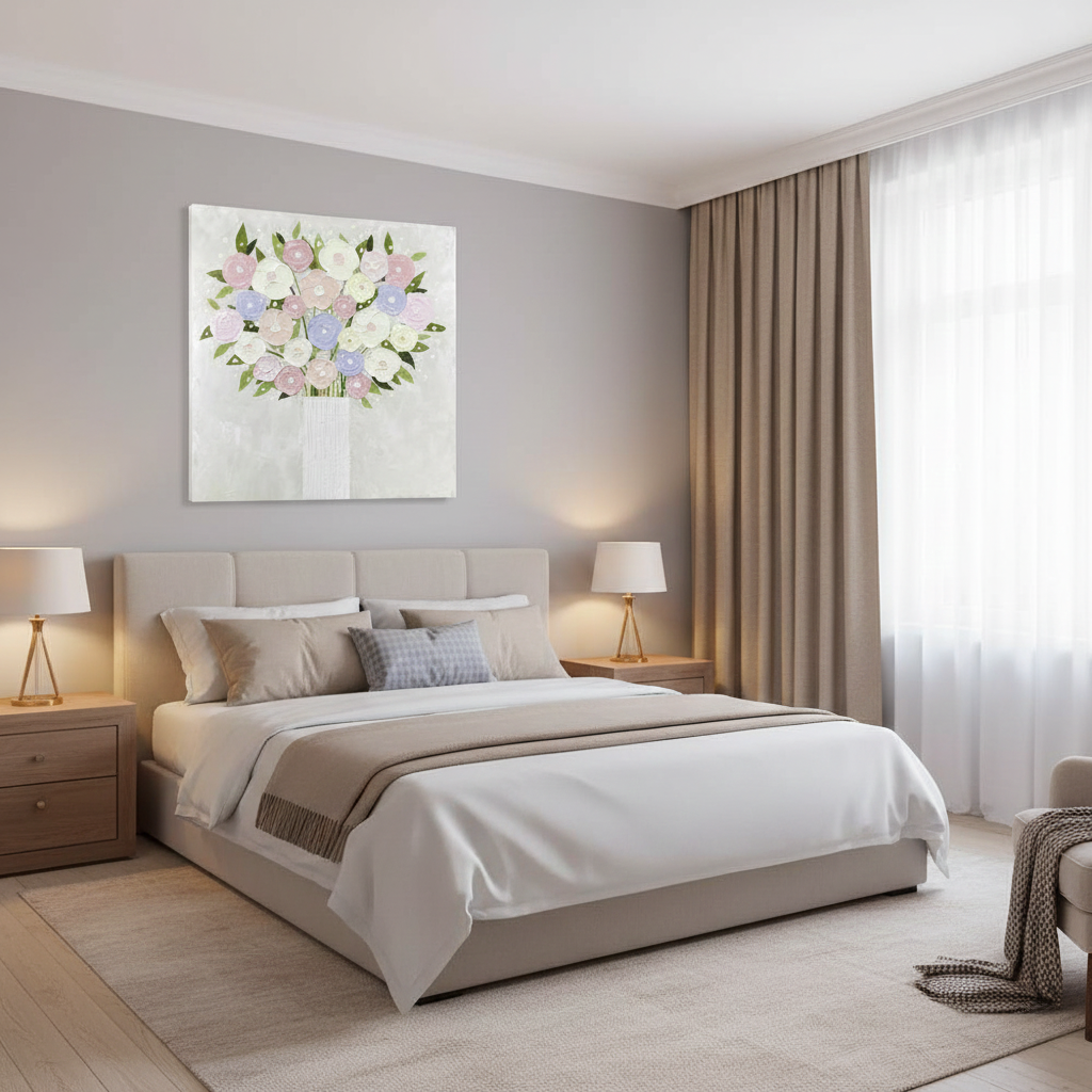 트리빌리지 안방 인테리어 그림